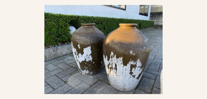 紹興酒の壺
